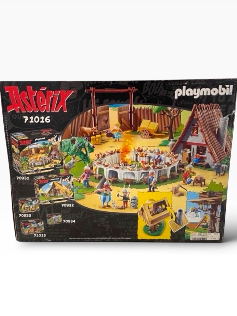 Playmobil Asterix Treehouse Set 71016 New In Box 96 Pieces Ages 5-99 Collectible